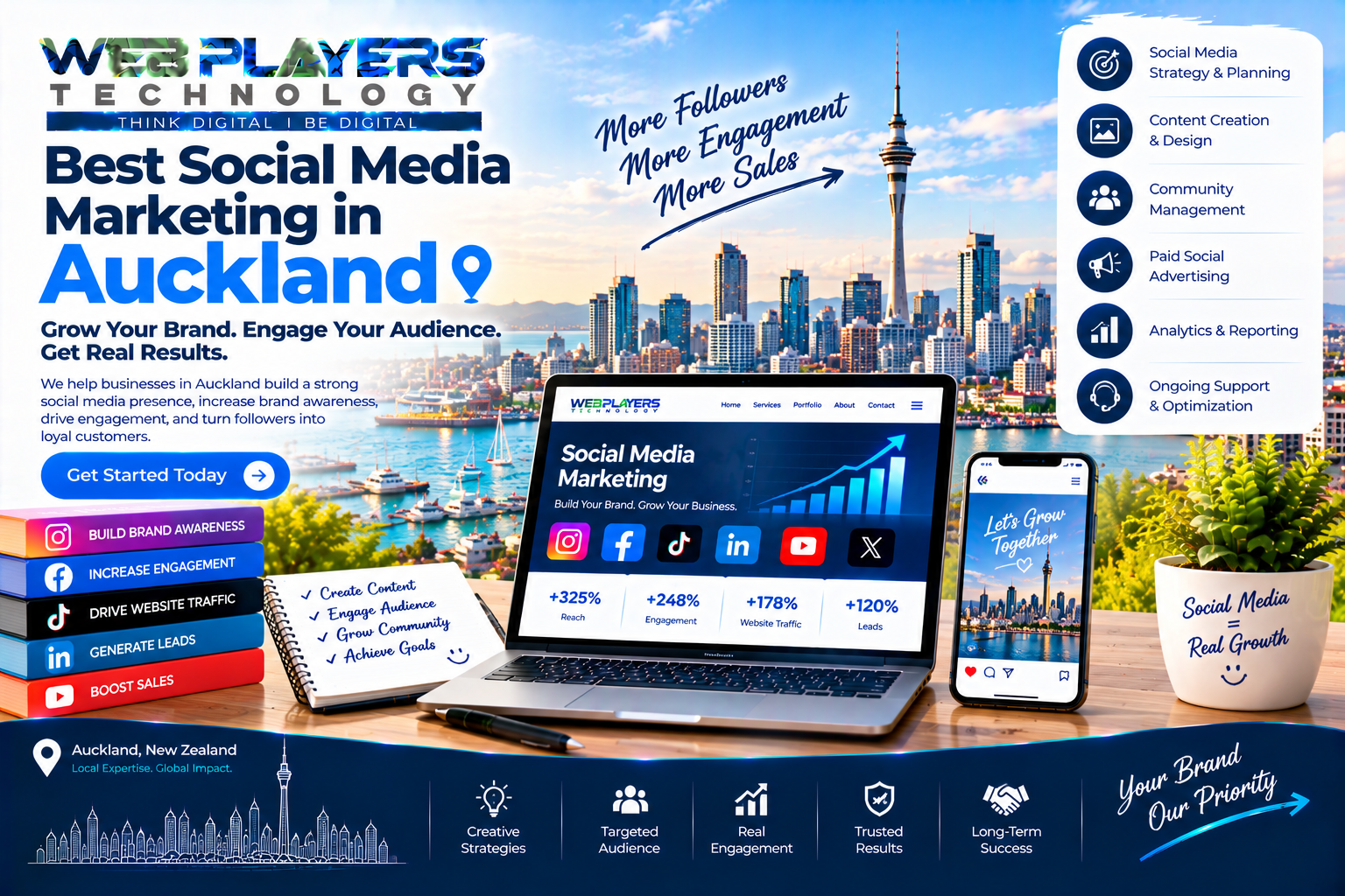 Best Social Media Marketing in Auckland to Grow Your Brand